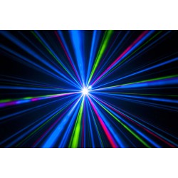 Galactic 800mW RGB laser - rød, grøn og blå