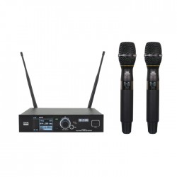 DAP EDGE EHS-2 trådløs UHF sæt med 2 stk håndmic