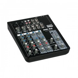 GIG-62 mixer 6 kanaler, eq, phantompower