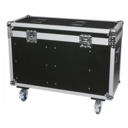 Flightcase med hjul til 2 stk. Phantom 140 spot