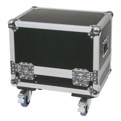 Flightcase med hjul til 2x M10 monitor