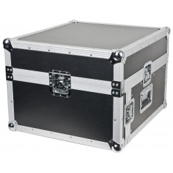 DJ pult 19" Flightcase 4U høj 10U topmontering