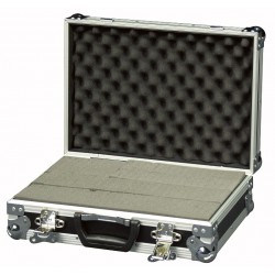 Flightcase kuffert str.1 med pluk-skum