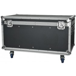 Flightcase til 8 stk. PAR64 lamper