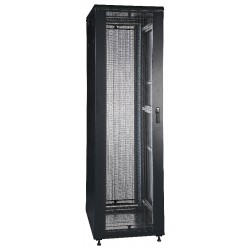 19" Server-rack i 18U med metalgitter i frontdør