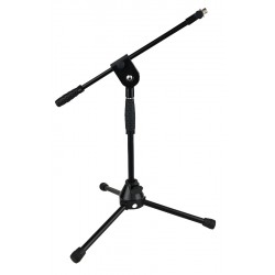 Ergo 2 mikrofonstativ 56-80 cm m. bom-arm - sort