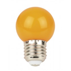 LED pære 1W orange 45mm.