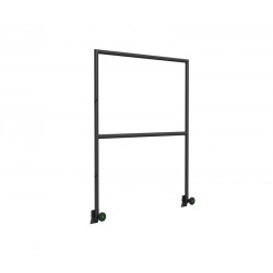 Gelænder modul til scenepodier 1 mtr