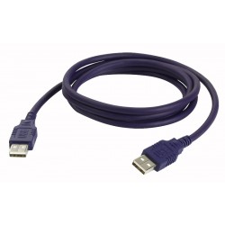 USB-A -> USB-A kabel 3 mtr.