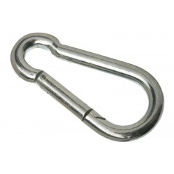 Karabinhage 5 x 50 mm galvaniseret