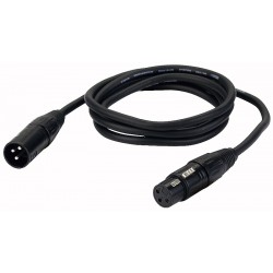 XLR line- og mikrofon kabel - 6 mtr.