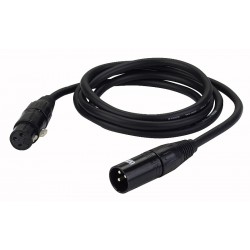 XLR DMX digitalkabel AES-EBU - 1,5 mtr.