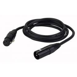 XLR DMX digitalkabel AES-EBU - 6 mtr.