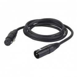 XLR DMX digitalkabel AES-EBU - 75cm