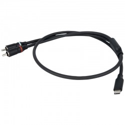 USB-C - 2 RCA han 150 cm
