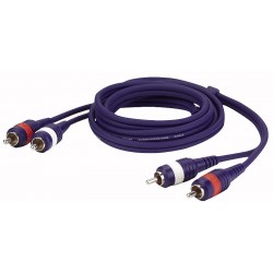 Phono kabel stereo  - 1,5 mtr.