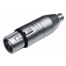 Line adaptor XLR hun -> phono hun