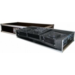 Danskbygget Luxus Flightcase CDJ+DJM mixer