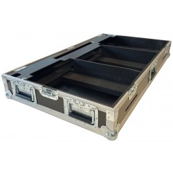 Flightcase pult til Pioneer CDJ3000+DJM900 Nexus2