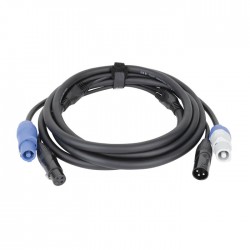 Power & XLR kabel DMX 150 cm