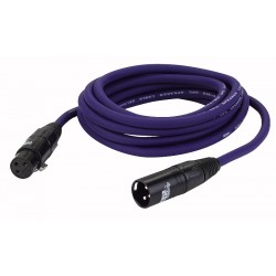 Højttalerkabel XLR -> XLR 2 x 1,5mm - 6 mtr.