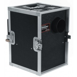 Hazebase Classic1300W industri røgmask.flightcase