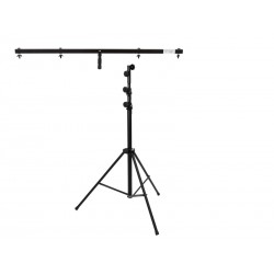 Lysstativ med T-bar 3,2m. max 30 kg sort