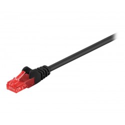 Netværkskabel 1,5 mtr. UTP CAT6 RJ45 sort