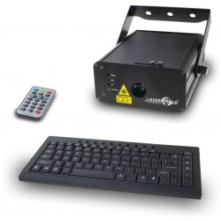 Laserworld CS-500RGB keyTEX tekstlaser med keyboard