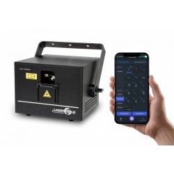 Laserworld CUBE-3 med styring via app & batteri