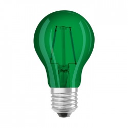 Grøn LED pære E27 2,5W