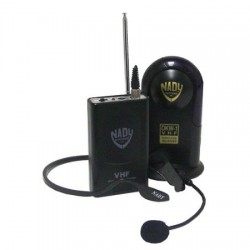 Trådløs VHF headset mikrofon og modtager