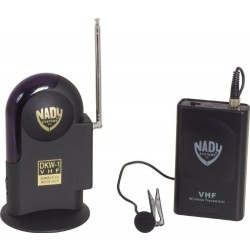 Trådløs VHF knaphulsmikrofon og modtager omnidirek