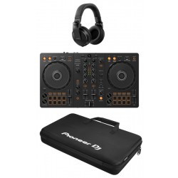 Pakke med Pioneer DJ DDJ-FLX4, HDJ-X5 og DJC-B