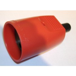 Dansk 230V hun kabelstik med jord - slagfast