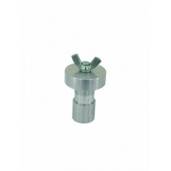 Spigot adaptor til stativ Ø28m - m. 10mm vingebolt