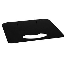 CD- & laptopstand bundplade