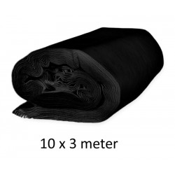 Dekomolton sort 160g rulle 10x3 meter