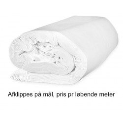 Molton hvidt scenetæppe 300g 3m bred pr.mtr.