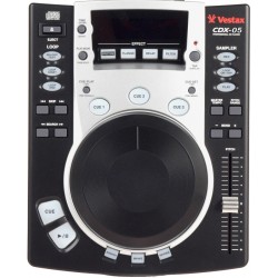 Vestax CDX05 enkelt scratch CD sort