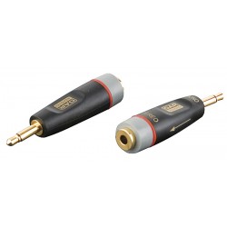 Xcaliber adaptor mini-jack mono-> mini-jack stereo