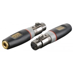 Xcaliber adaptor XLR hun -> jack hun