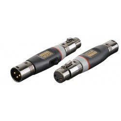 Xcaliber adapter fasevender med switch XLR