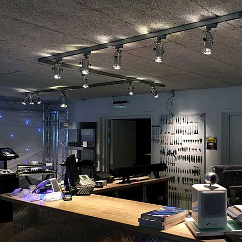 Energieffektiv LED belysning butik
