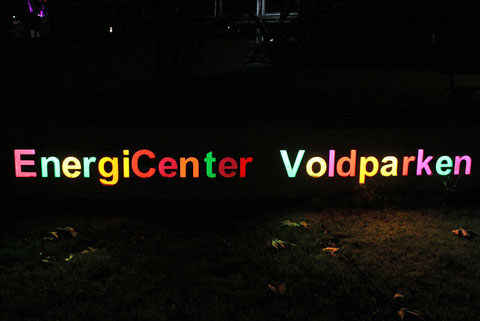 Energicenter Voldparken skilt