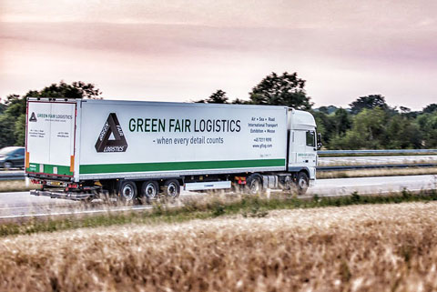 Green Fair Logistics lastbil truck