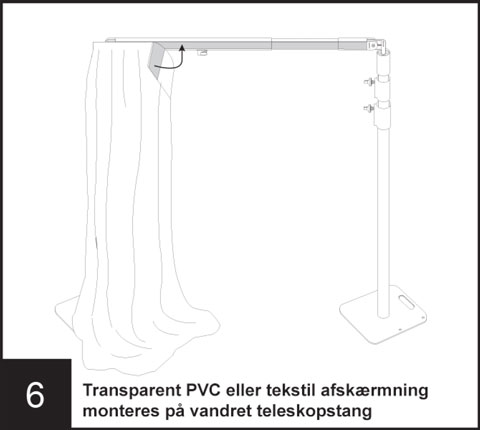 Samling af afskærmning system - Trin 6