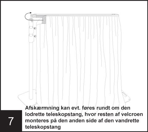 Samling af afskærmning system - Trin 7