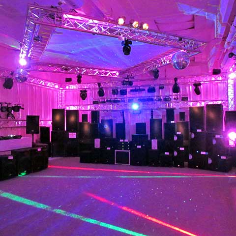 DLT's showroom ...hvor lyd og lys demonstreres DLT showroom prof lys lyd