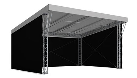 scenetag truss byfest festival scene dug stillads